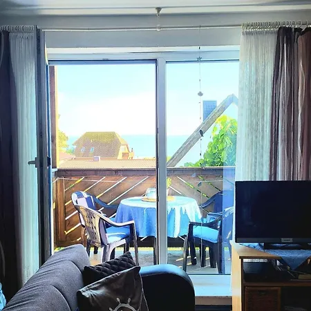 Boddenblick - Balkon, Wasserblick, Komplette Kueche Apartment